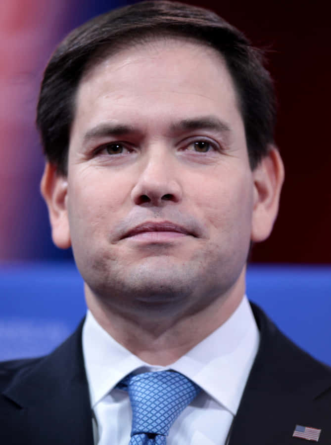 Marco Rubio Close-up Photo Wallpaper
