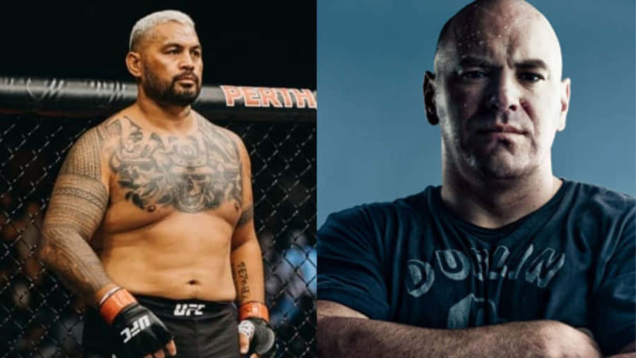 Mark Hunt And Dana White Wallpaper
