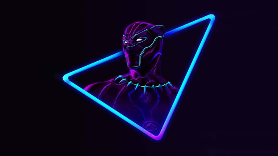 Marvel Black Panther Amoled Desktop Wallpaper