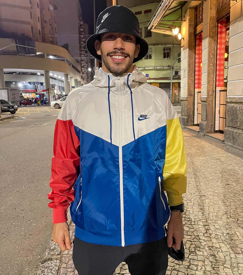 Matheus Nicolau In Nike Jacket Wallpaper