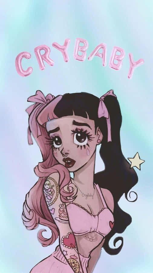 Melanie Martinez Aesthetic Cartoon Wallpaper