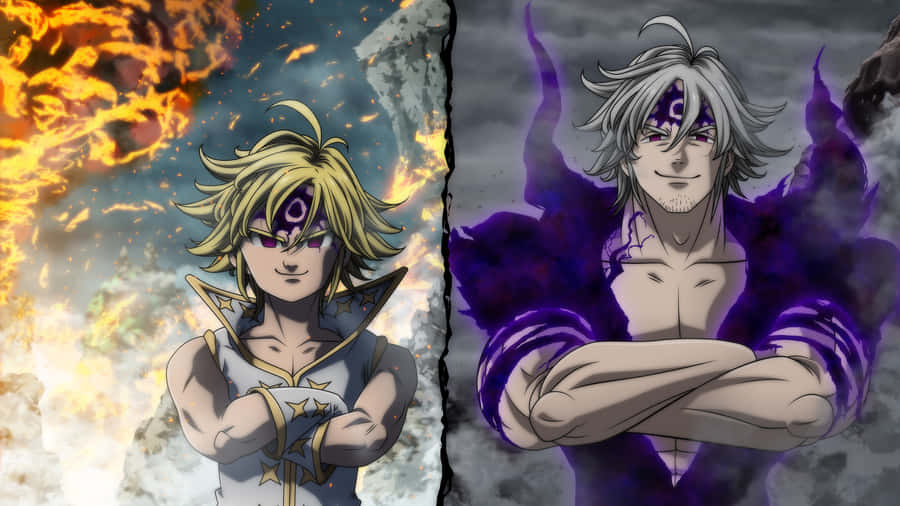 Meliodas And Estarossa Seven Deadly Sins 4k Wallpaper