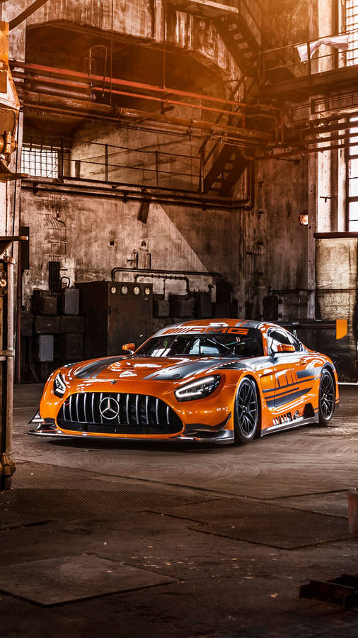 Mercedes Benz Sportscar Iphone Wallpaper