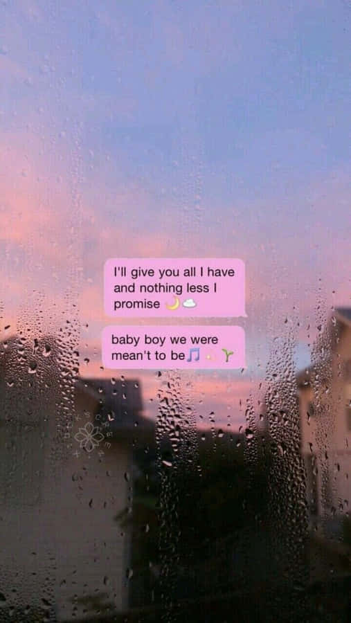 Message To Baby Boy Boyfriend Wallpaper