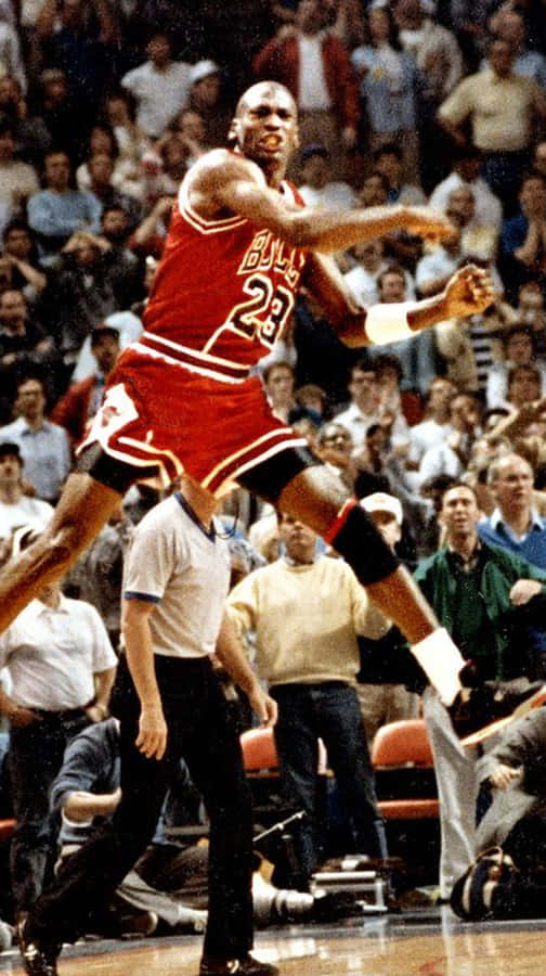 Michael Jordan Jerseys Are A Timeless Piece Of Nba Memorabilia. Wallpaper
