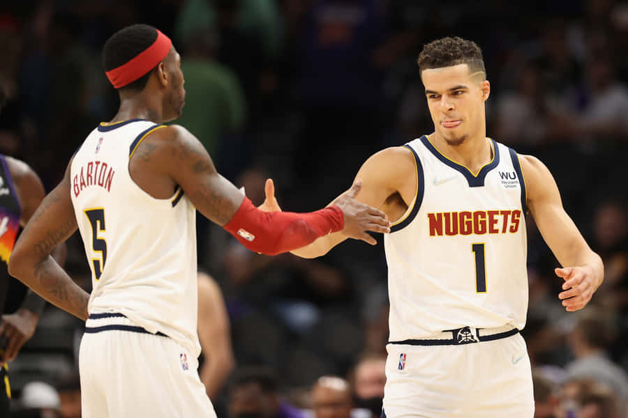 Michael Porter Jr Will Barton Teammates Wallpaper