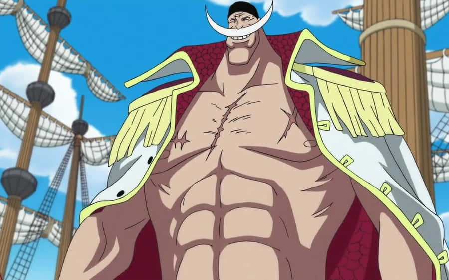 Mighty Whitebeard - The Strongest Man In The World Wallpaper