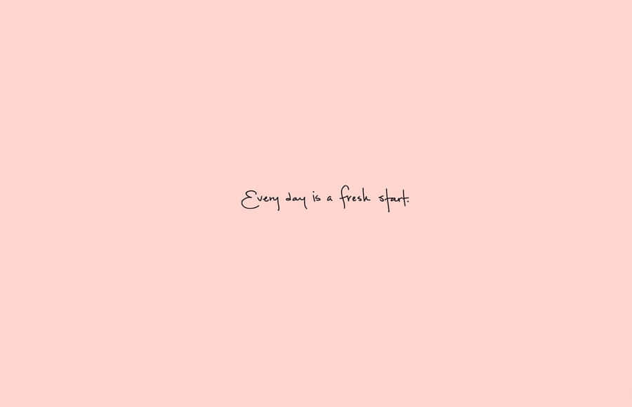 Minimalist Message For Rose Gold Laptop Wallpaper