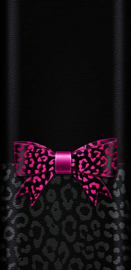 Minimalistic Black And Pink Iphone Background Wallpaper