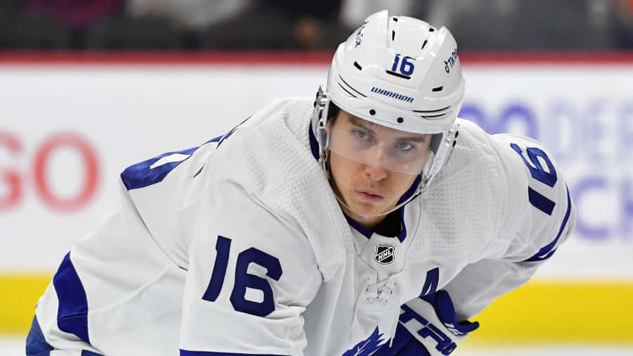 Mitchell Marner Player Number 16 Wallpaper