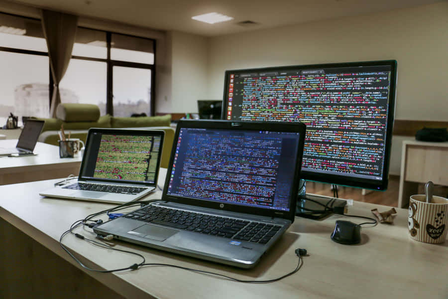 Modern Computing Environment Wallpaper