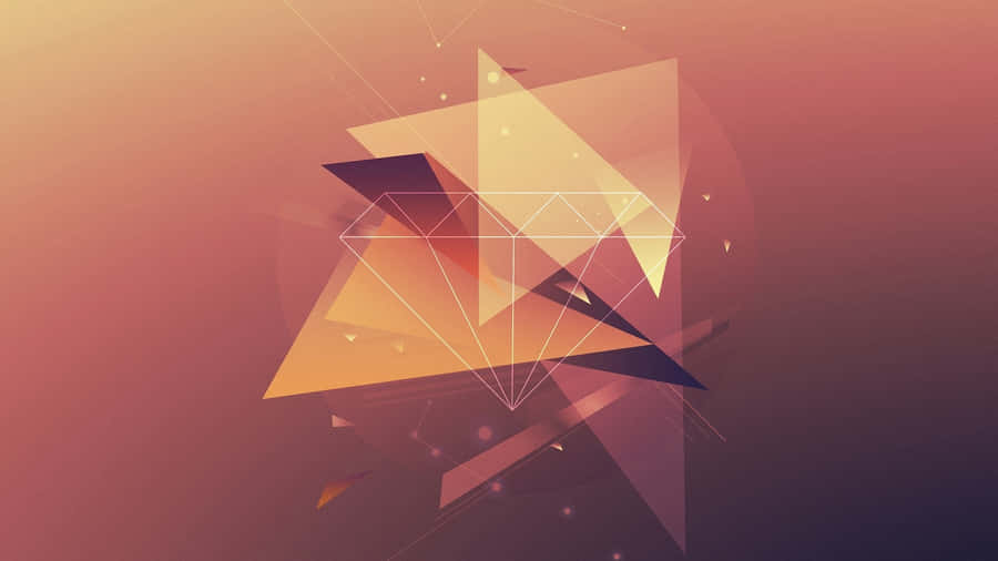 Modern Geometric Minimalist Desktop Background Wallpaper