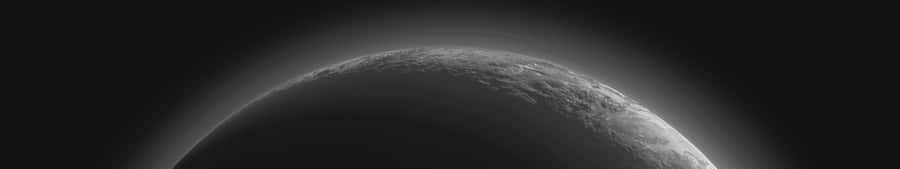 Moon Surface Dark Triple Monitor Wallpaper