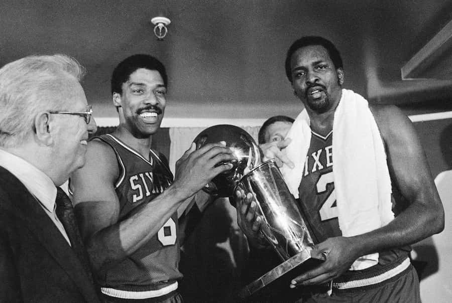 Moses Malone 1983 Nba Finals Wallpaper