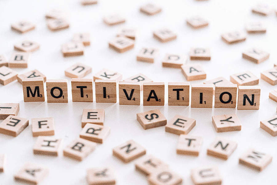 Motivational Quotes Scrabble Tiles Wallpaper