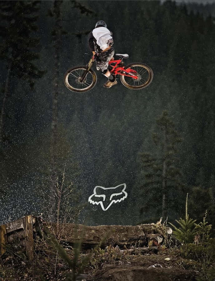 Mountain Bike Iphone With Green Forest Wallpaper