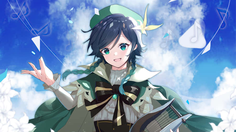 Music Notes Venti Pfp Wallpaper