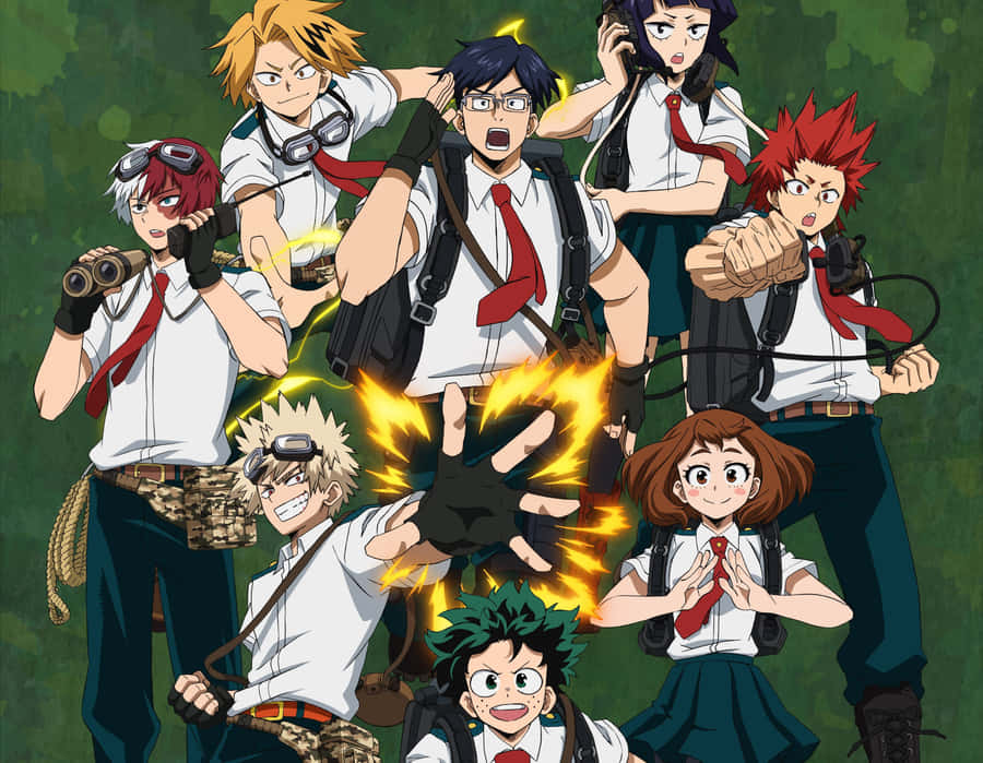 My Hero Academia_ Group Adventure Wallpaper