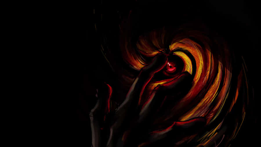 Mysterious_ Sharingan_ Eye_ Art Wallpaper