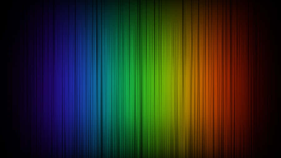 “mystical Black Rainbow Of Color And Beauty” Wallpaper