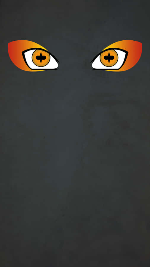 Naruto Uzumaki's Sharingan Eyes Wallpaper