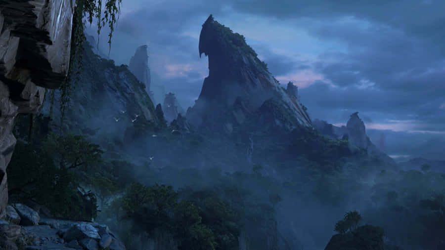 Nathan Drake And His Brother, Samuel, Continue Their Search For The Lost Pirate Colony In Uncharted 4. Wallpaper