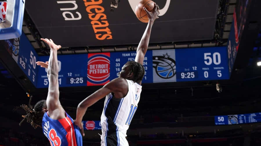 Nba Player Luguentz Dort Dunk Wallpaper
