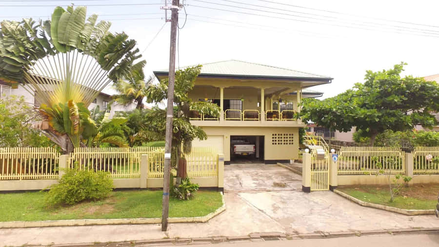 New Dhelistraa Paramaribo House Wallpaper
