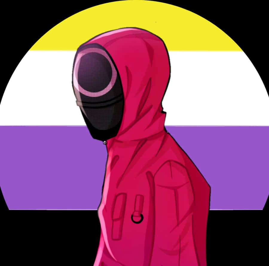 Non-binary Squid Game Pfp Wallpaper