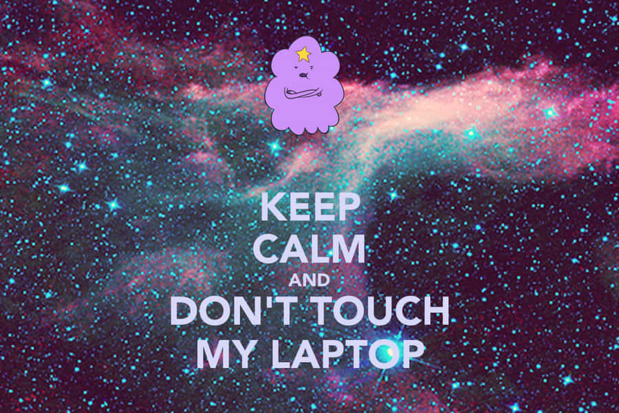 “not Another Fingerprint On My Computer Screen!” Wallpaper