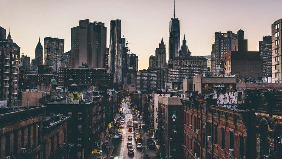 Old New York City Skyscrapers Wallpaper