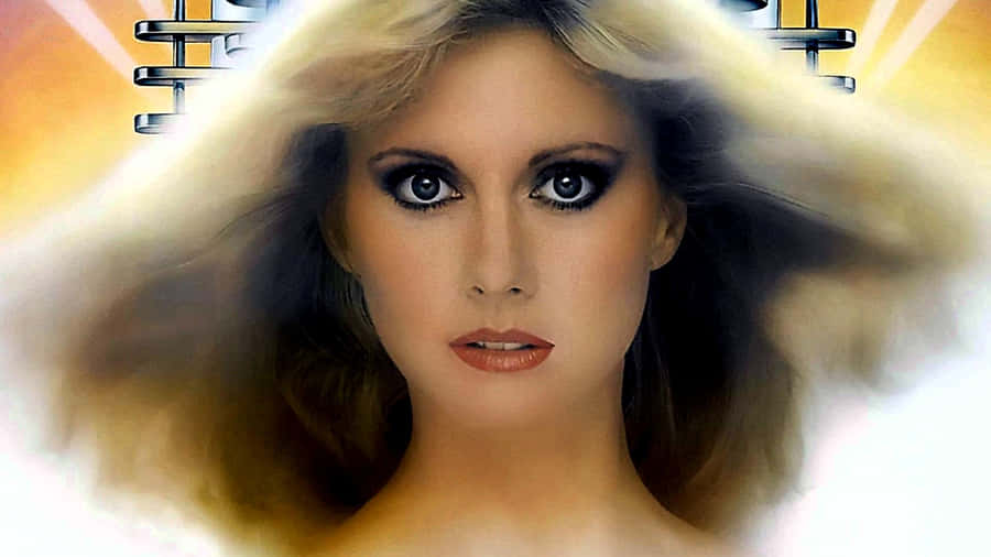 Olivia Newton John With Heavy Eyeliner Wallpaper