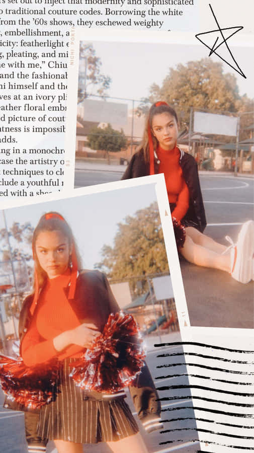 Olivia Rodrigo Radiates Confidence And Beauty Wallpaper