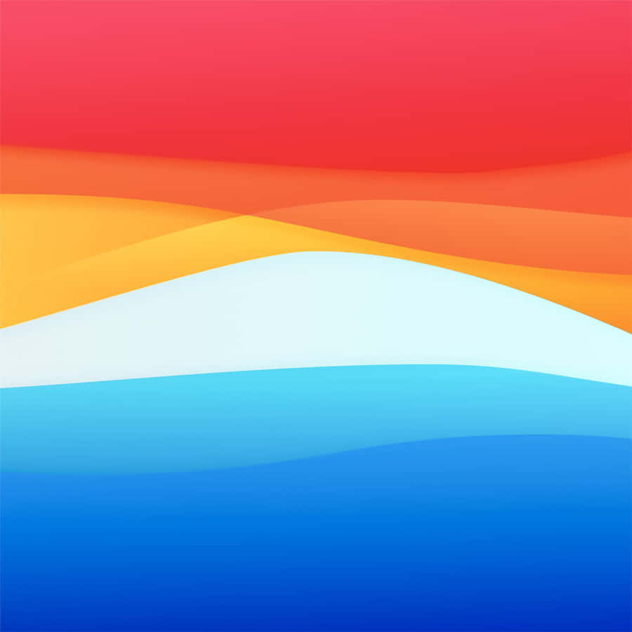 Orange And Blue Background Color Wallpaper