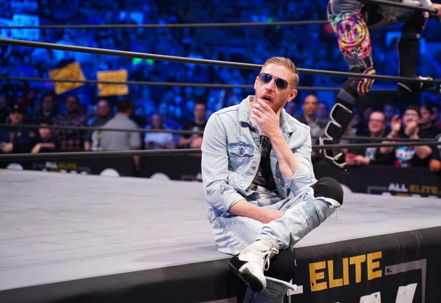 Orange Cassidy All Elite Wrestling Wallpaper