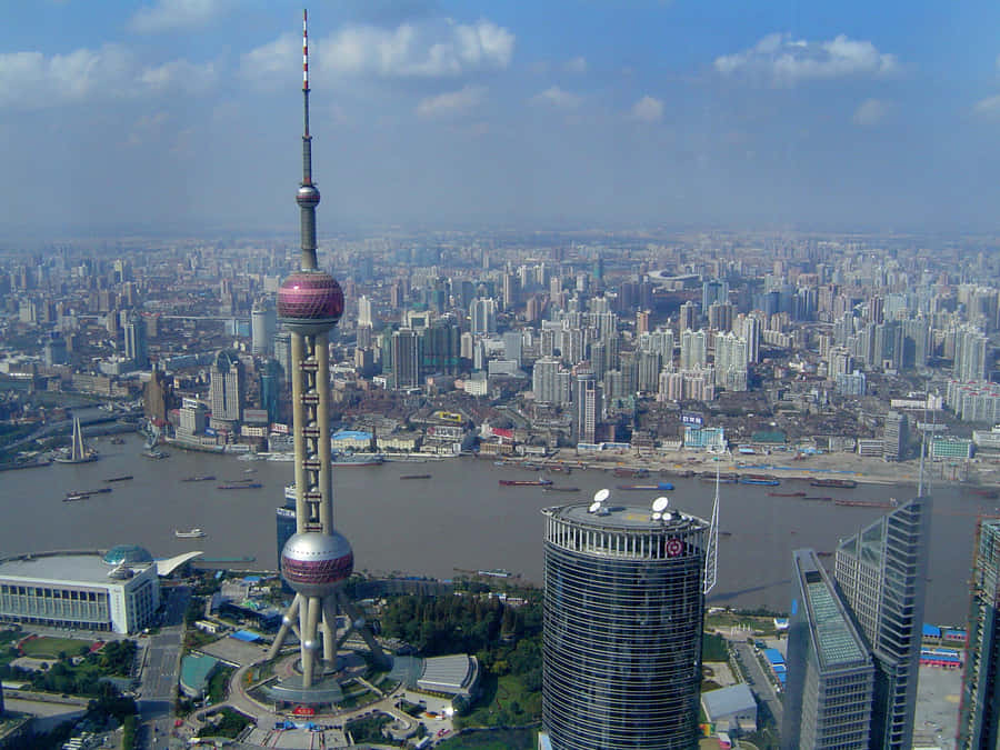 Oriental Pearl Tower Wallpaper