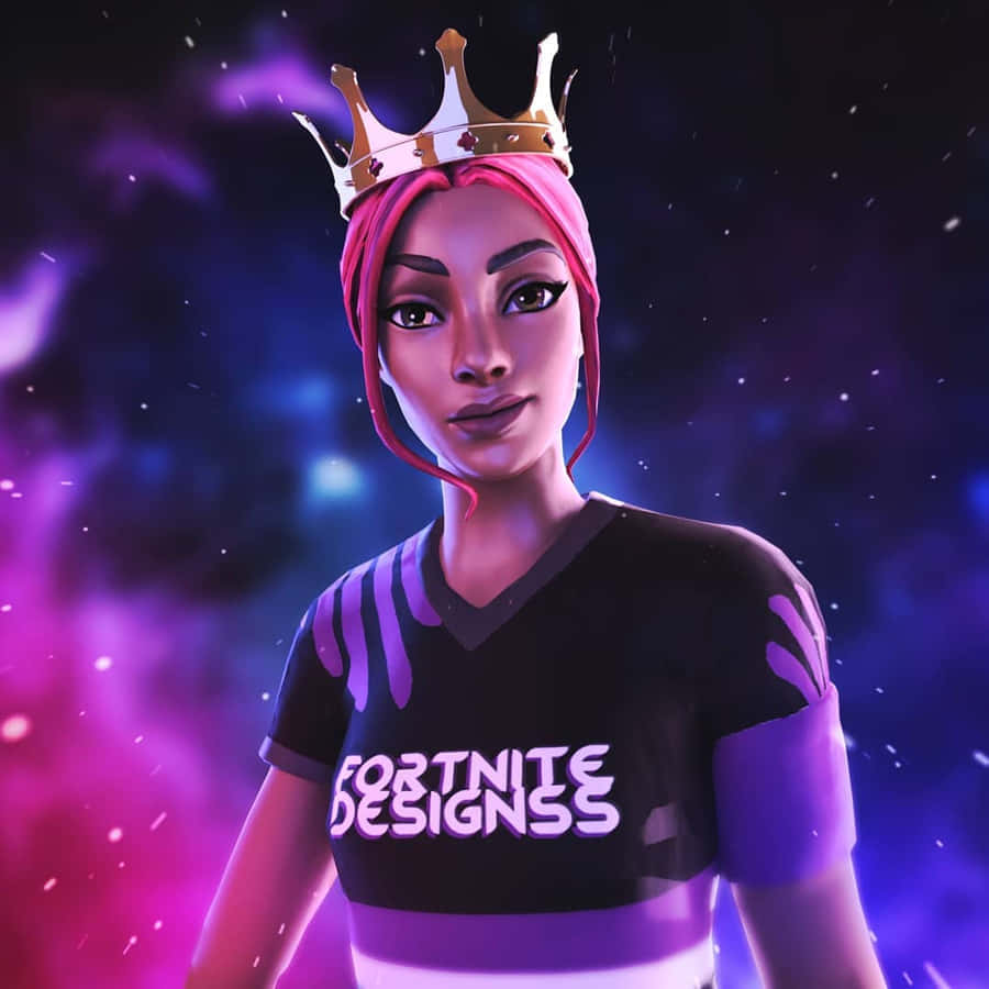 Outwit Your Rivals In Style With The Fortnite Poised Playmaker Outfit! Wallpaper