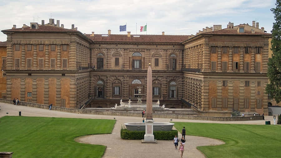 Palazzo Pitti Ancient Structure Wallpaper