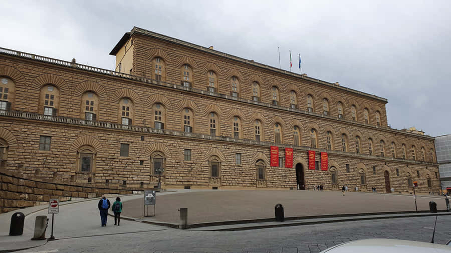 Palazzo Pitti Brick Walls Wallpaper