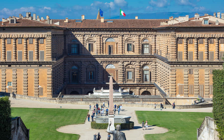 Palazzo Pitti Bright Day Wallpaper