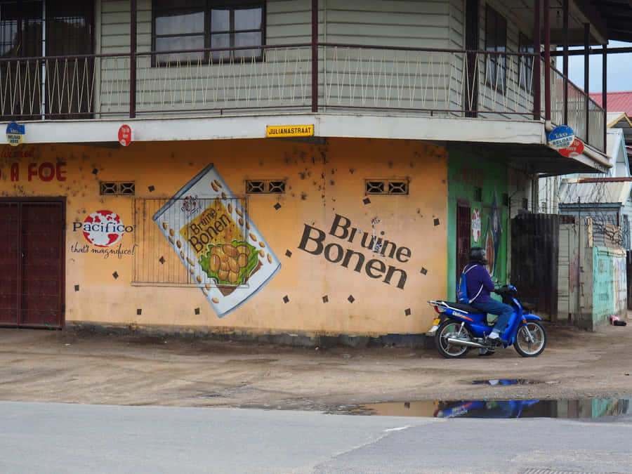 Paramaribo Street Art Wallpaper