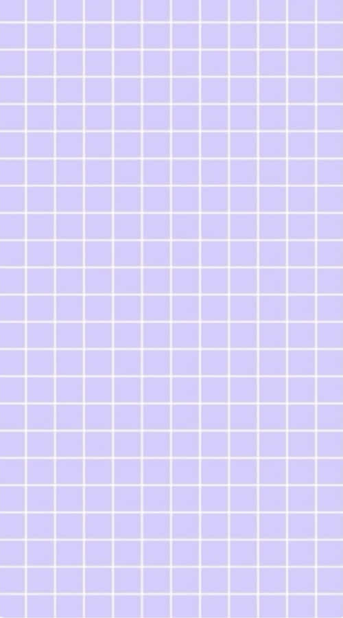 Pastel Aesthetic Grid Purple Wallpaper