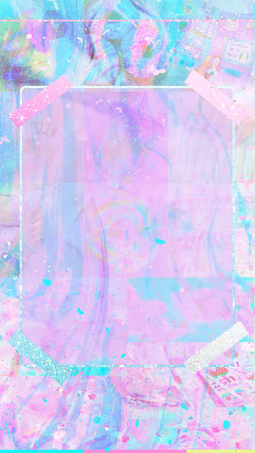 Pastel Blue And Pink Wallpaper Wallpaper