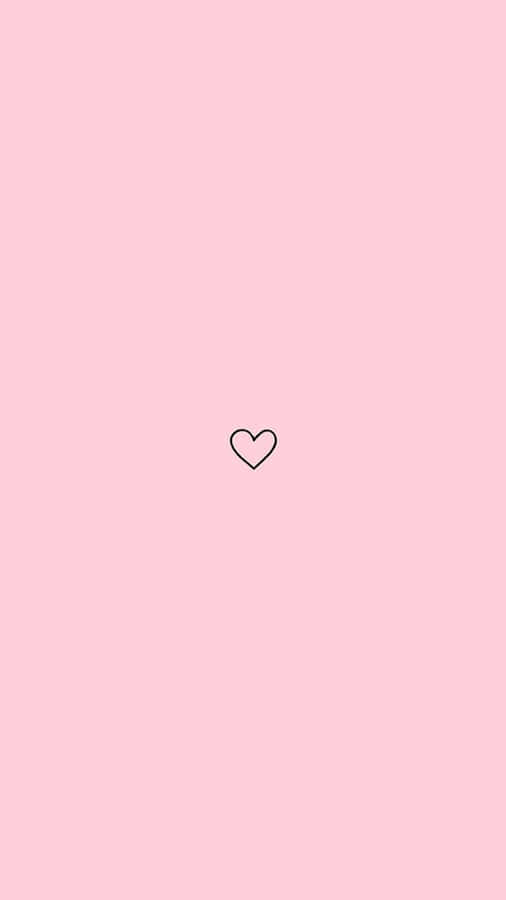 Pastel Pink Heart Pfp Wallpaper