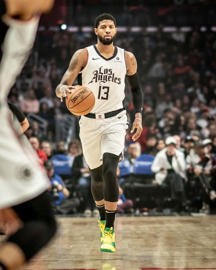 Paul George Clippers Game Face Wallpaper