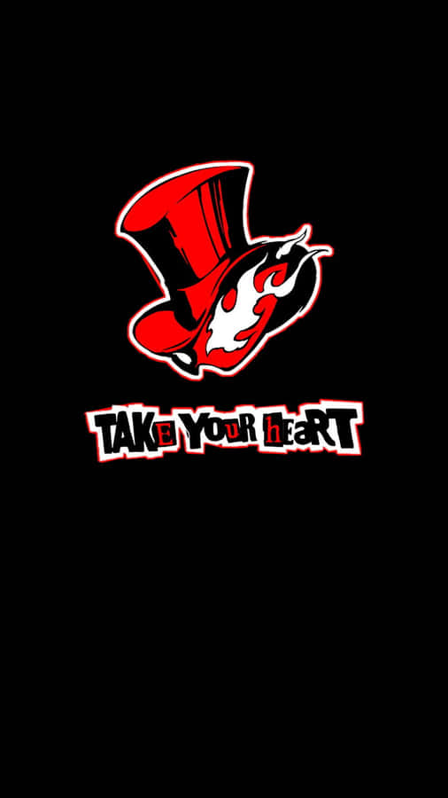 Persona 5 Logo 800 X 1422 Wallpaper