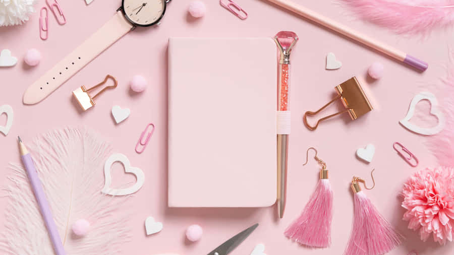 Pink Girly Stuff Cute Things Desktop Wallpaper