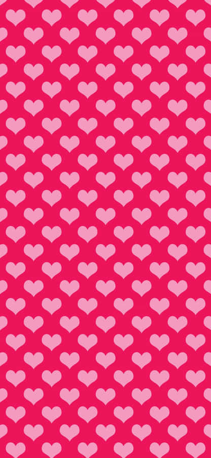 Pink Heart Iphone Wallpaper Wallpaper