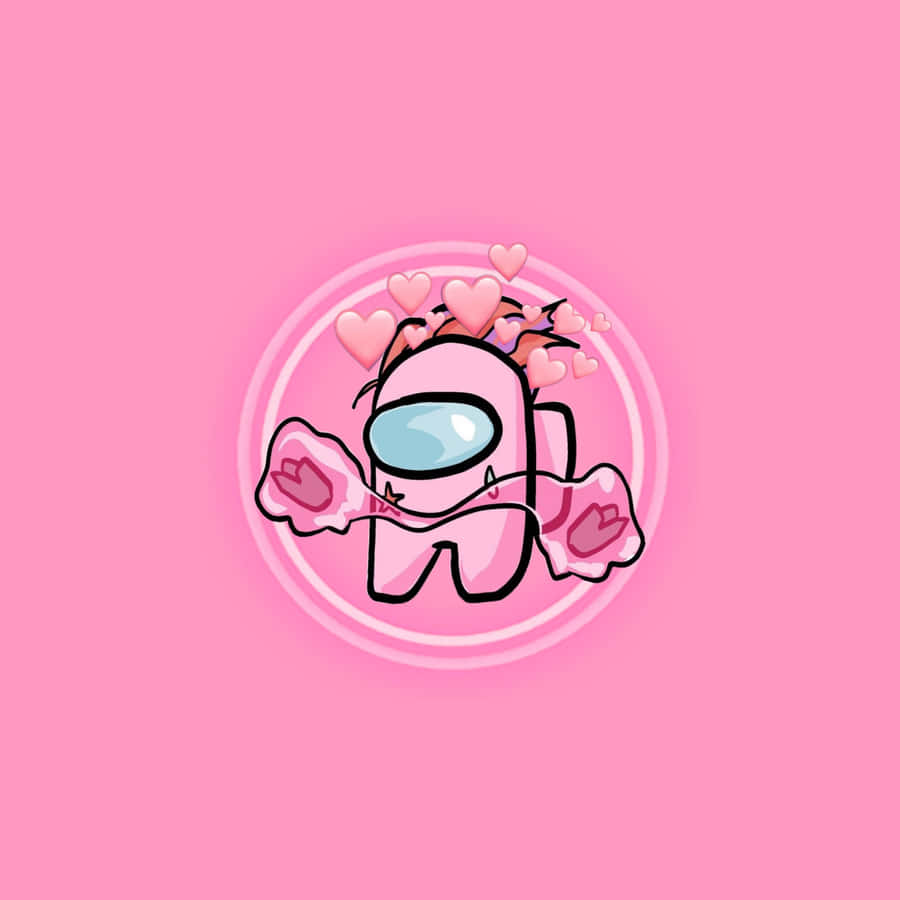 Pink Pfp Among Us Wallpaper