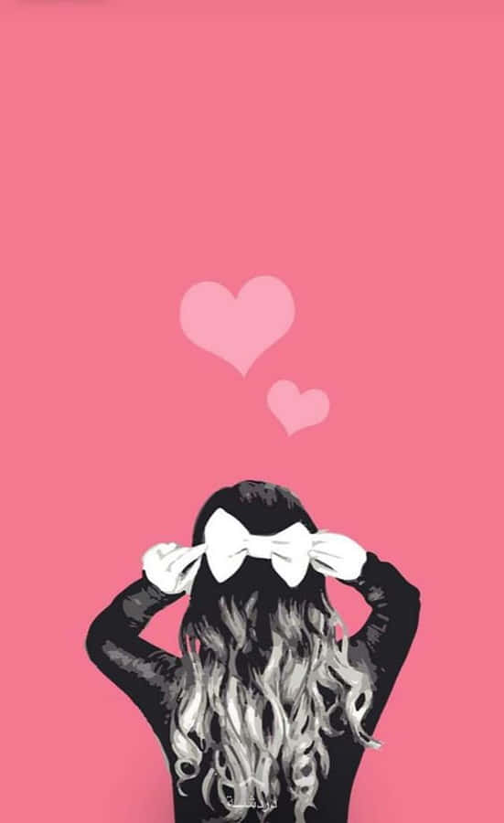 Pink Phone Aesthetic For Girls Wallpaper